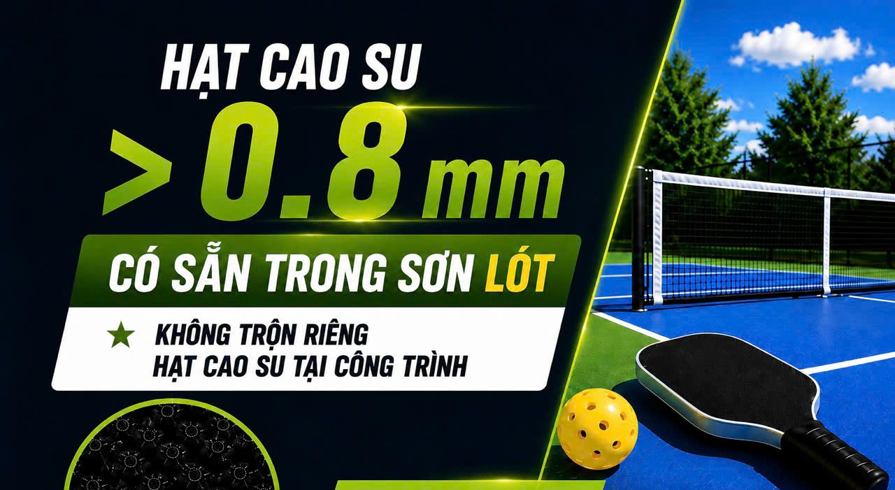 THIẾT KẾ THI CÔNG CLB PICKLEBALL CHUYÊN NGHIỆP